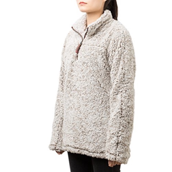 Paaza 1/4 zip sherpa pullover - Picture 2 of 3